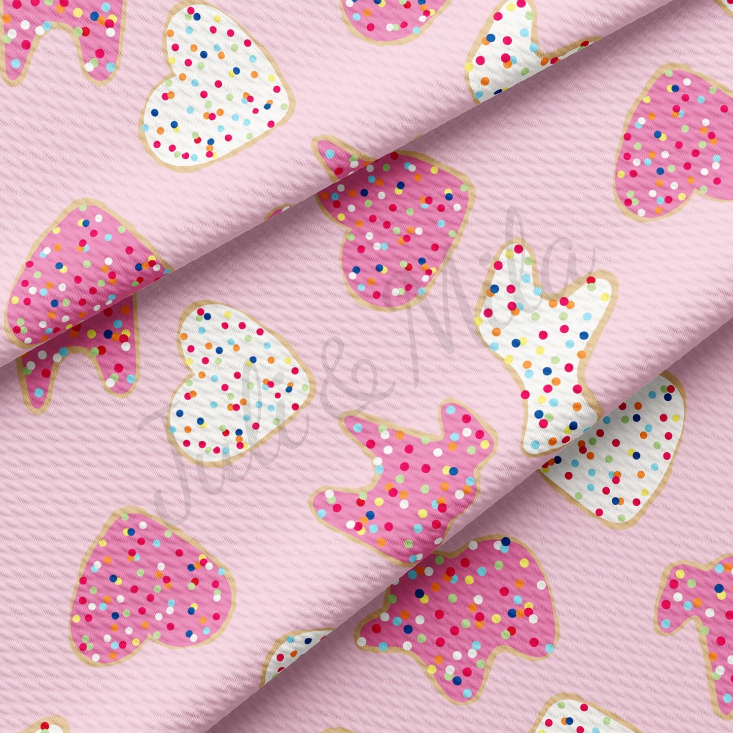 Sprinkle Cookies Bullet Textured Fabric  AA1147