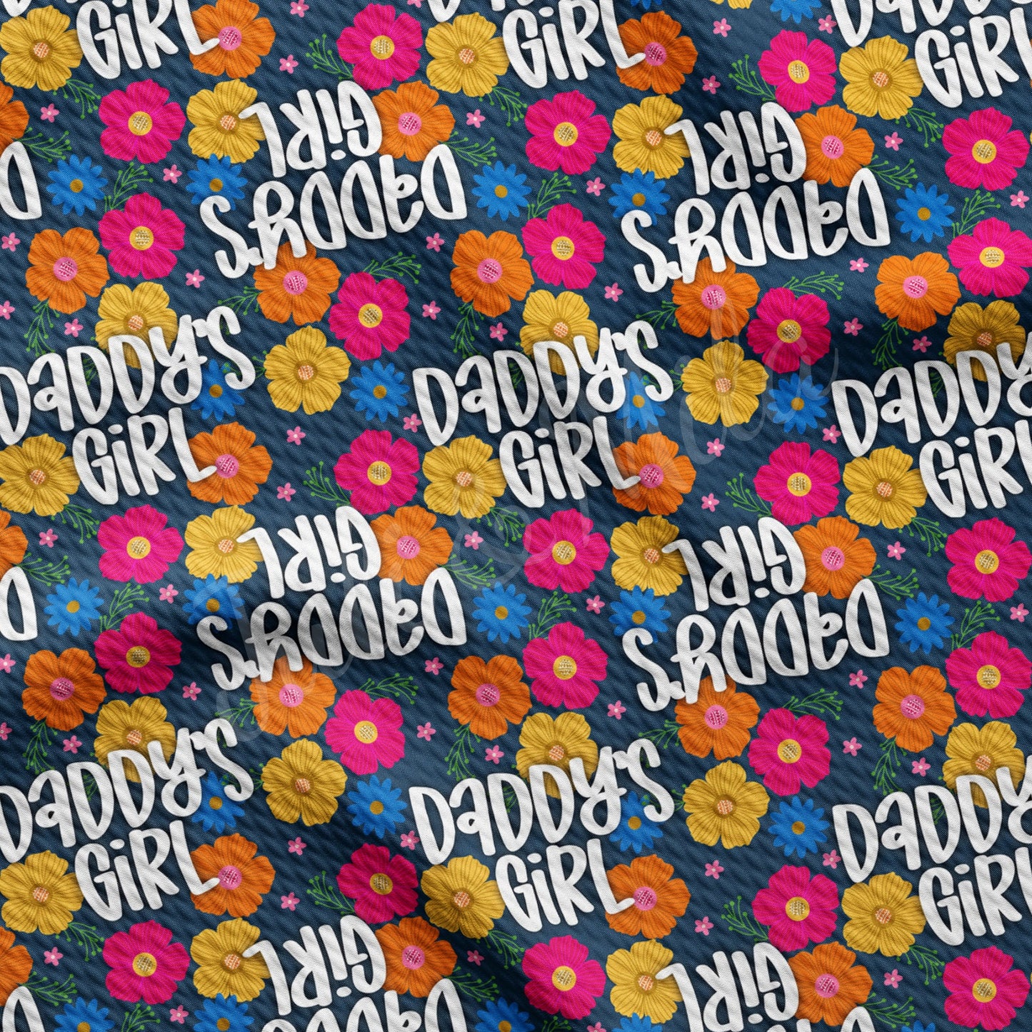 Daddys Girl Bullet Fabric AA1151