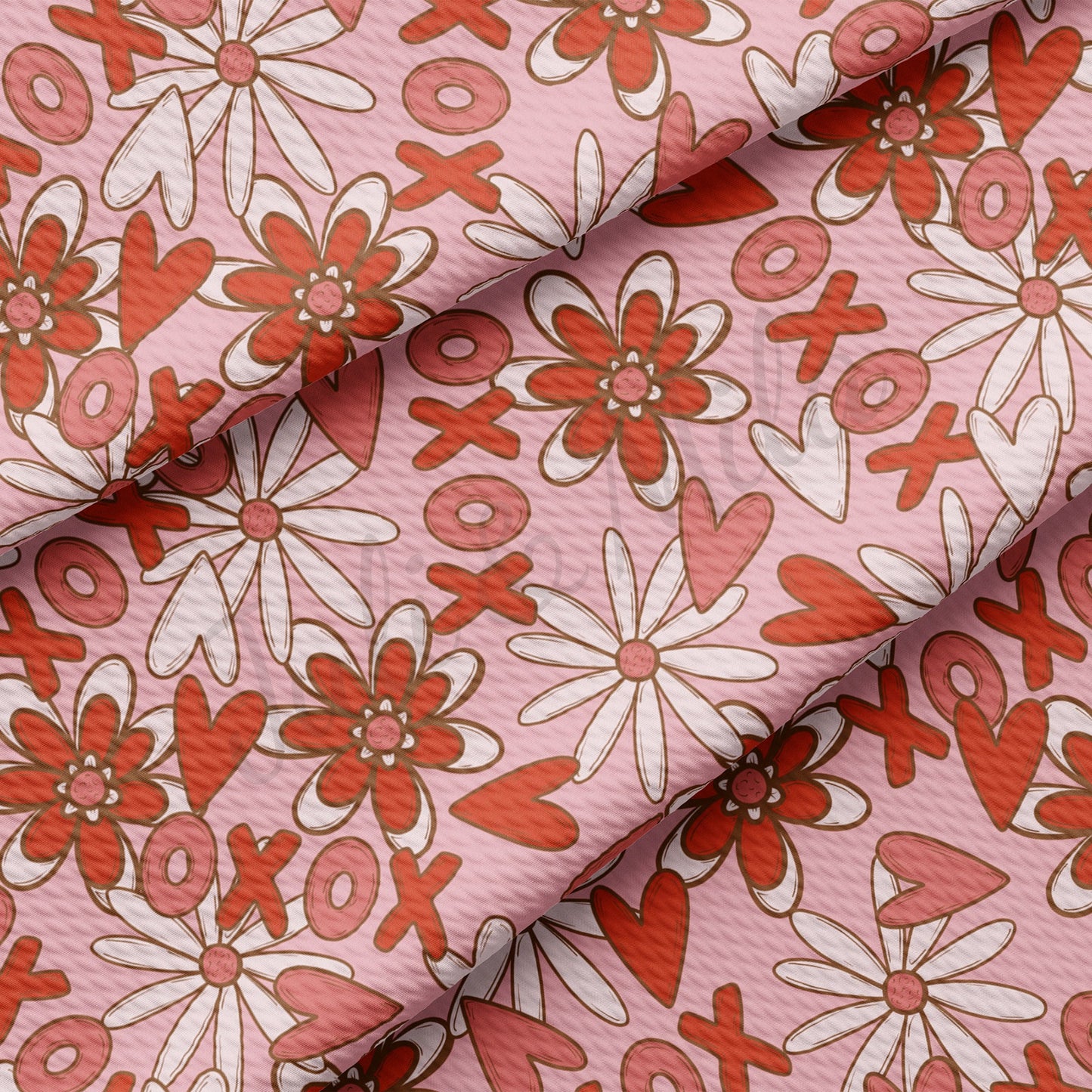 Valentines Day  Bullet Textured Fabric AA1156