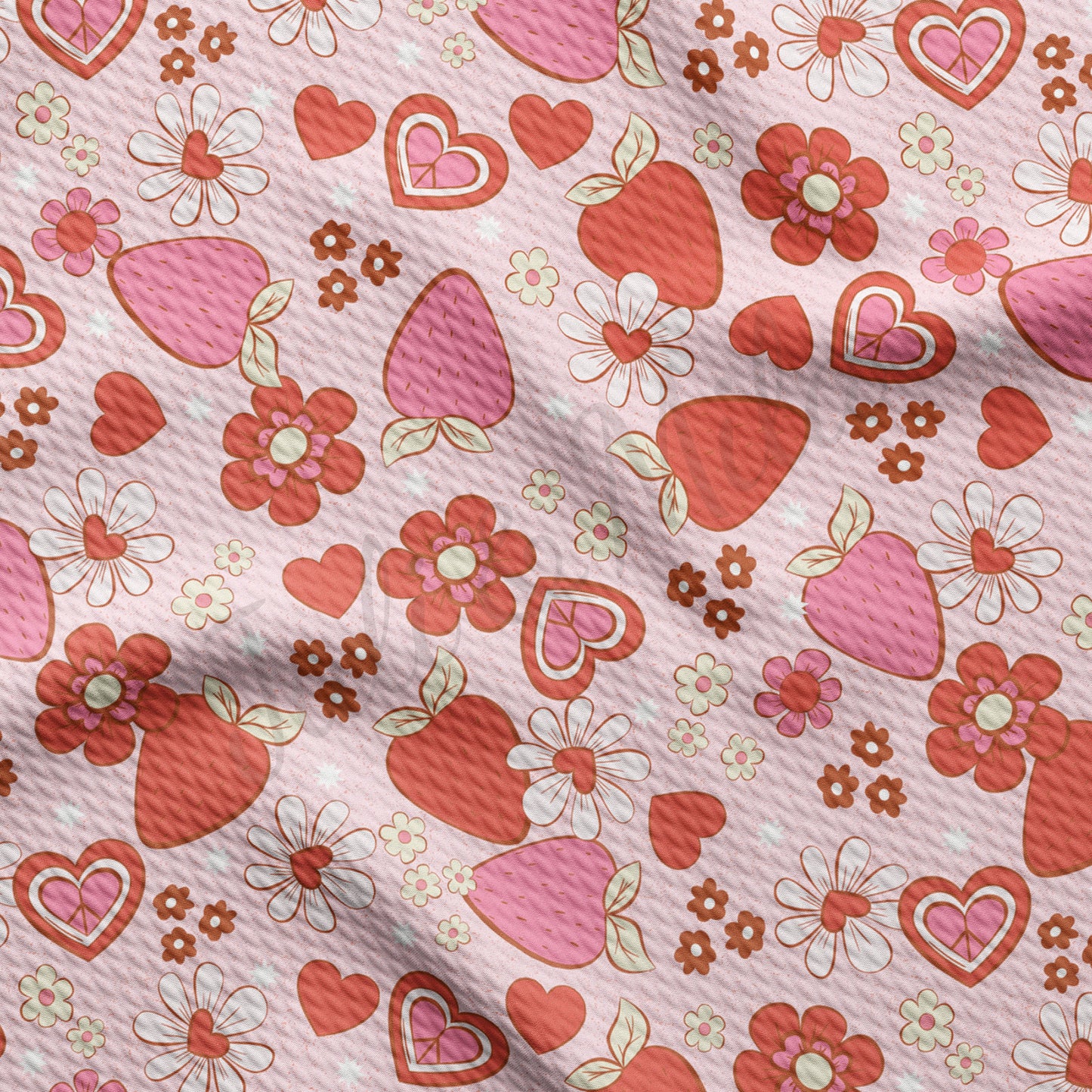 Valentines Day  Bullet Textured Fabric  AA1158