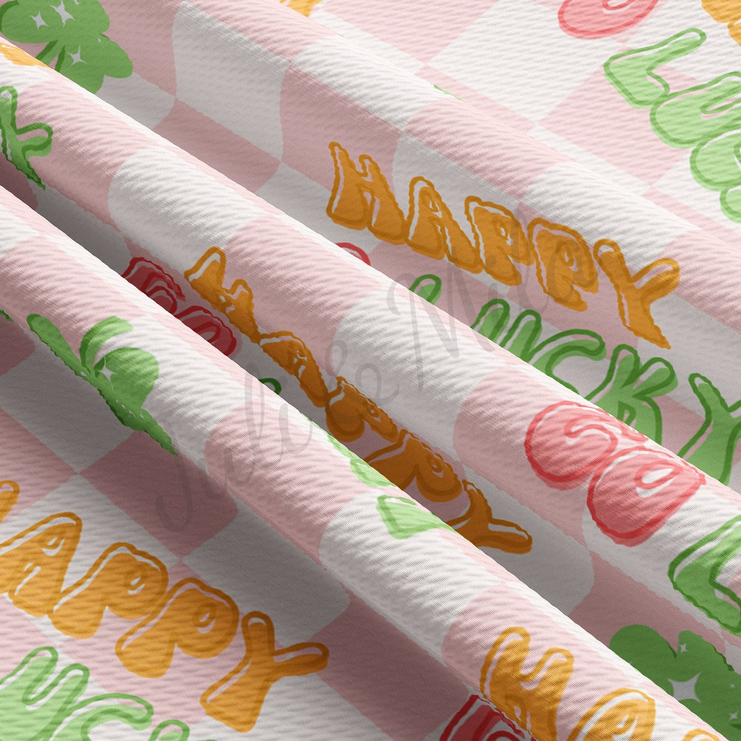 St. Patricks Day  Bullet Textured Fabric  AA1177