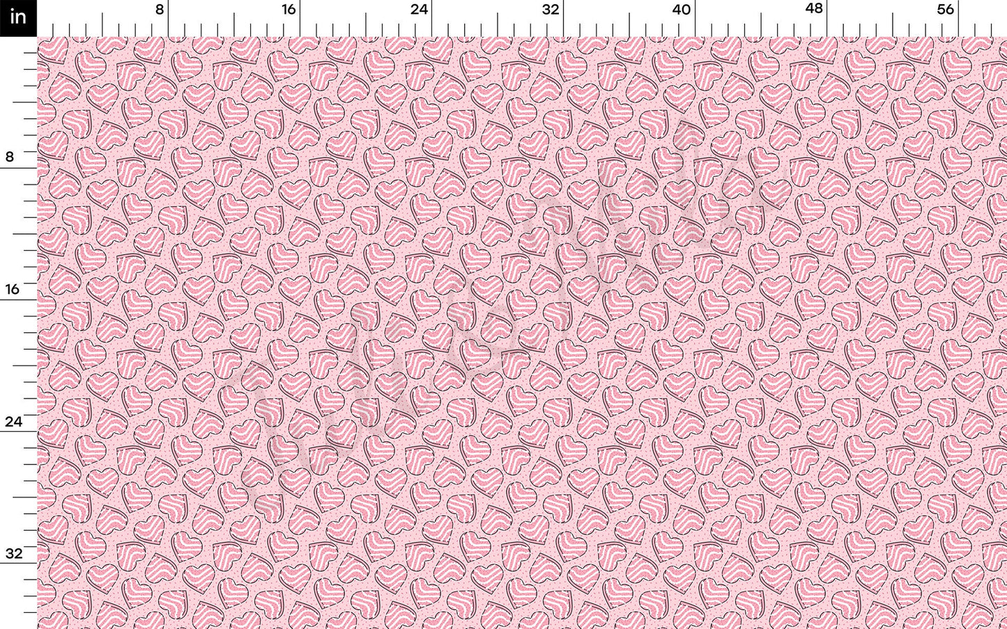 Valentines Day  Bullet Textured Fabric  AA1182