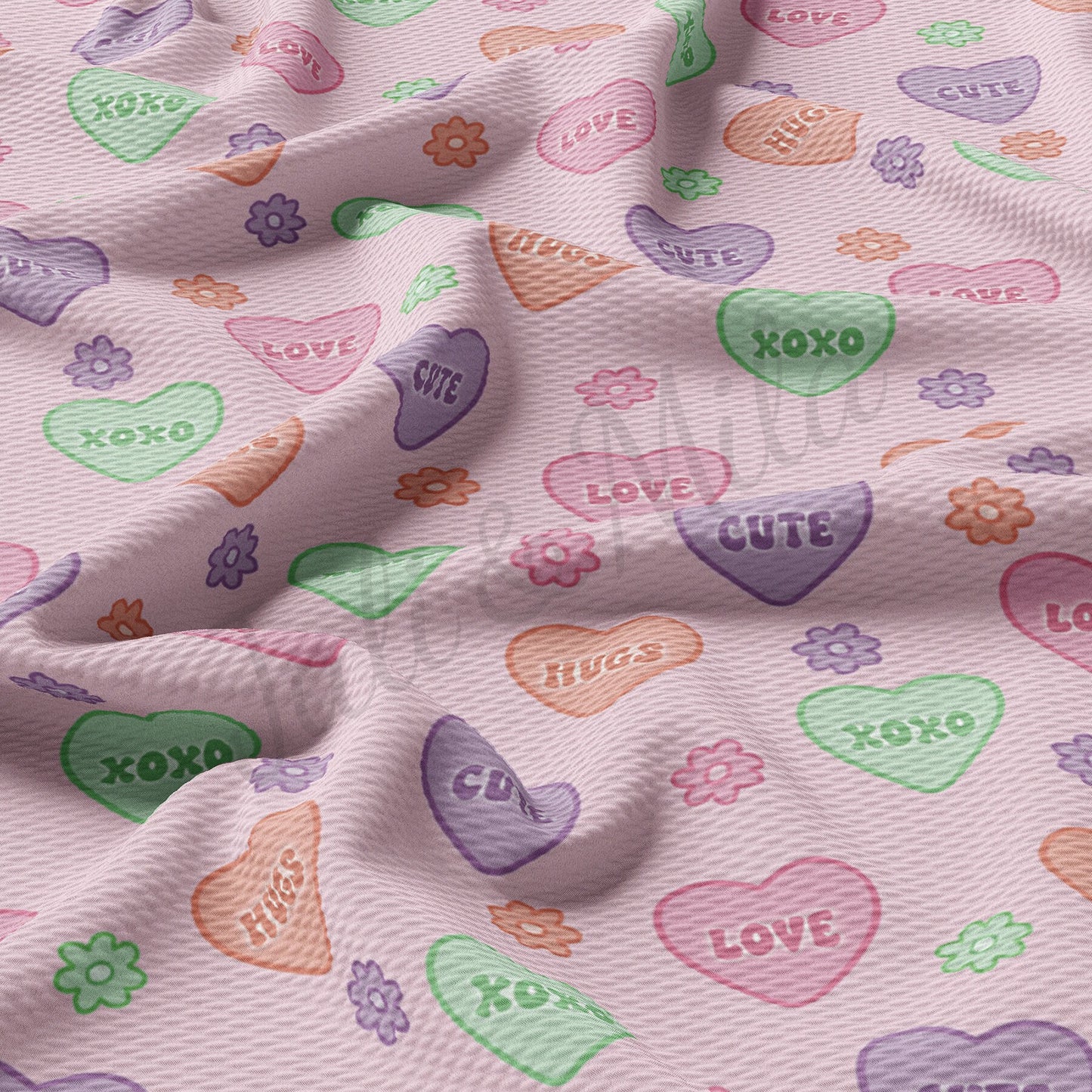 Valentines Day  Bullet Textured Fabric  AA1185