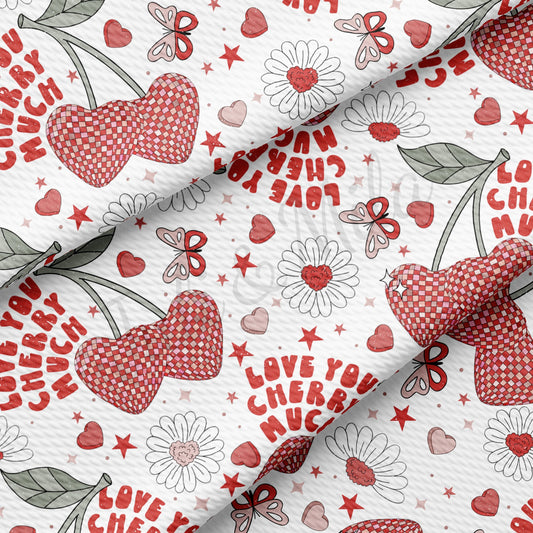 Valentines Day  Bullet Textured Fabric  AA1197