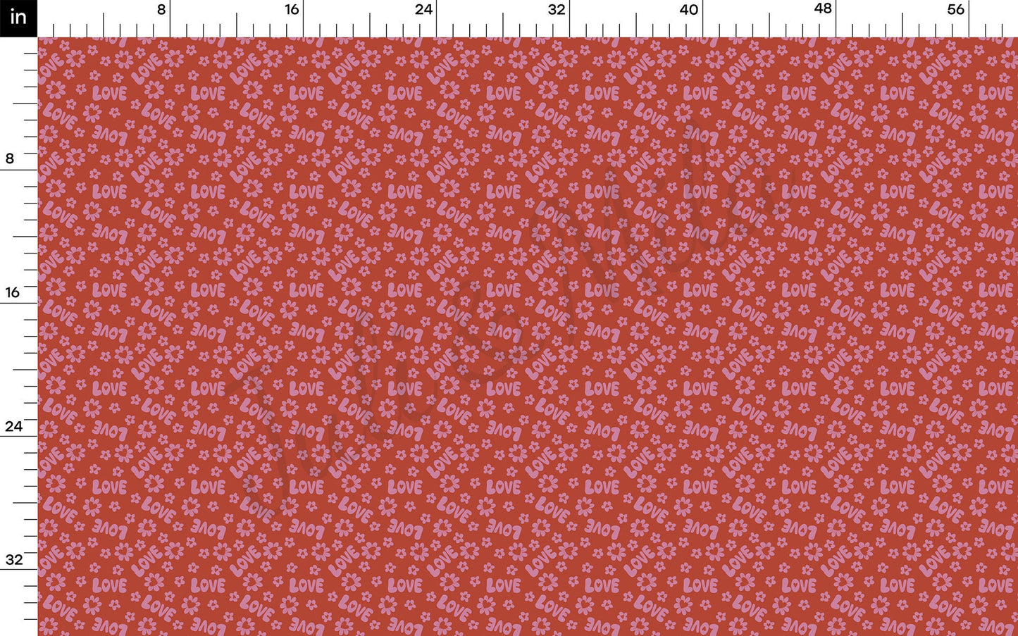 Valentines Day Bullet Textured Fabric  AA1198