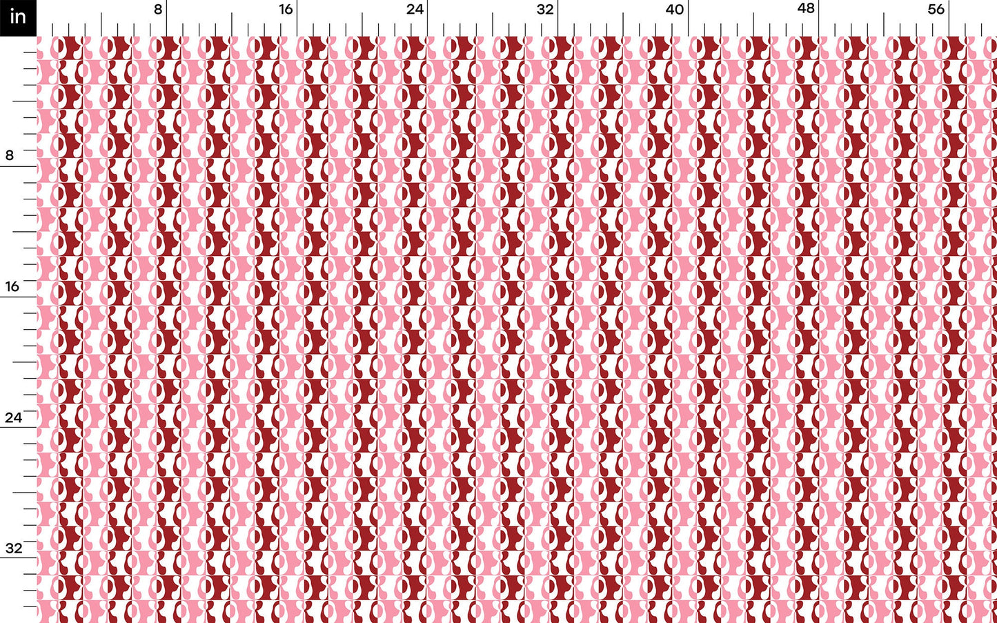 Valentines Day Bullet Textured Fabric  AA1214