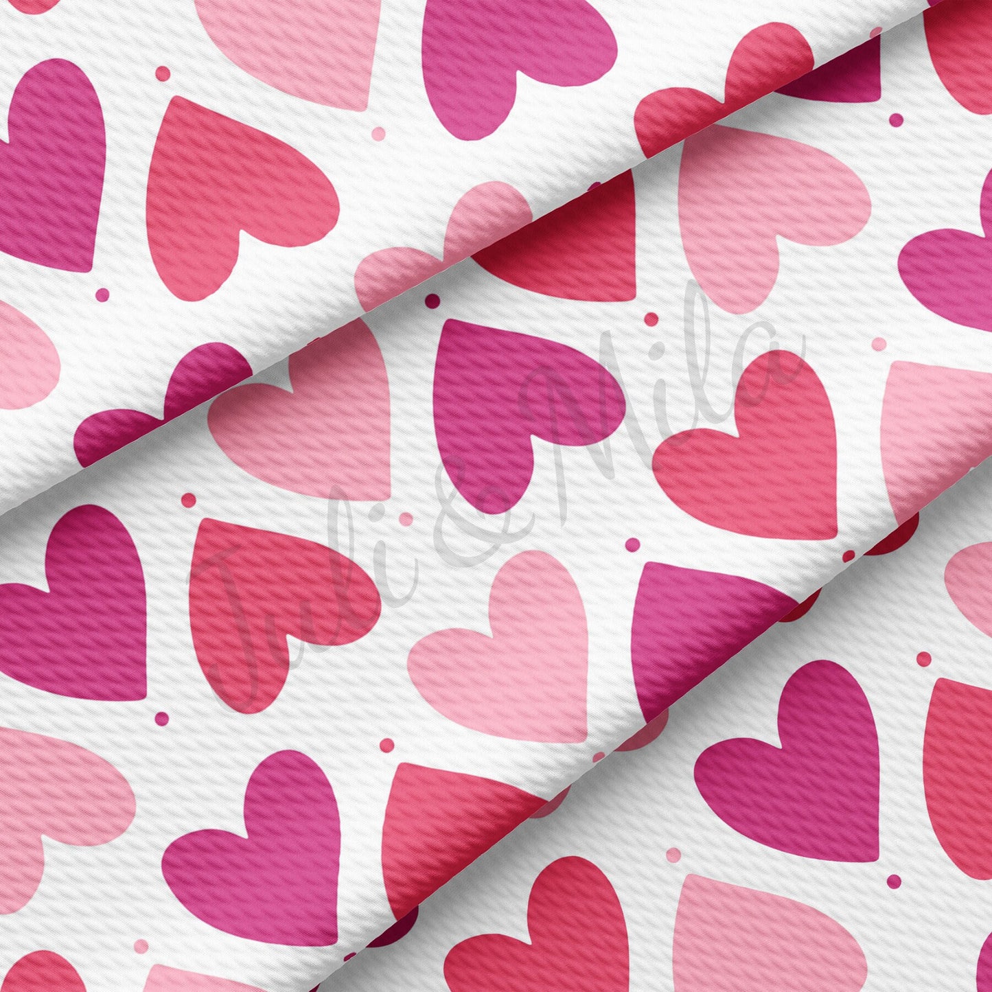 Valentines Day Bullet Textured Fabric  AA1339