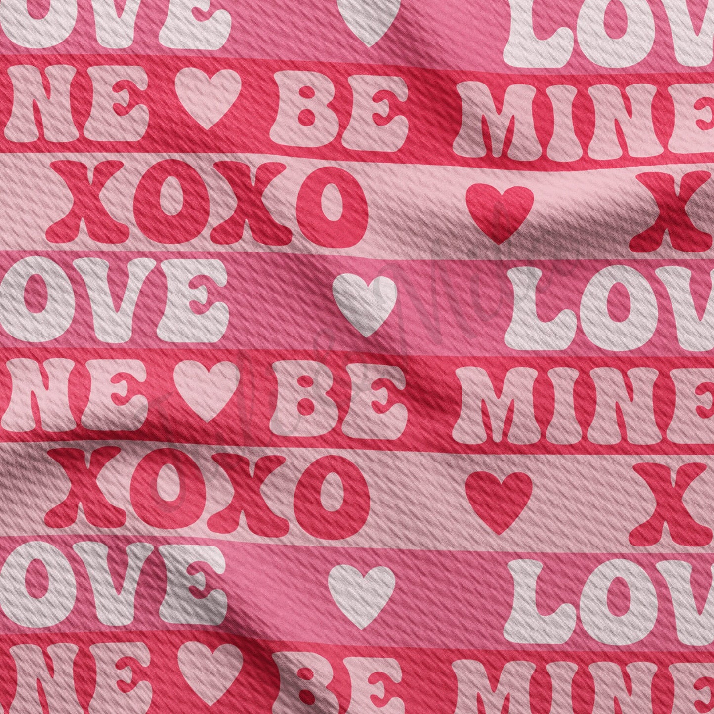 Valentines Day Liverpool Bullet Textured Fabric  AA1317