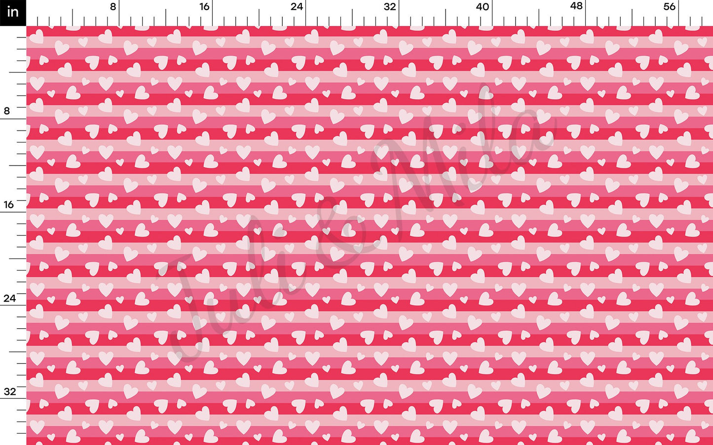 Valentines Day  Bullet Textured Fabric  AA1315