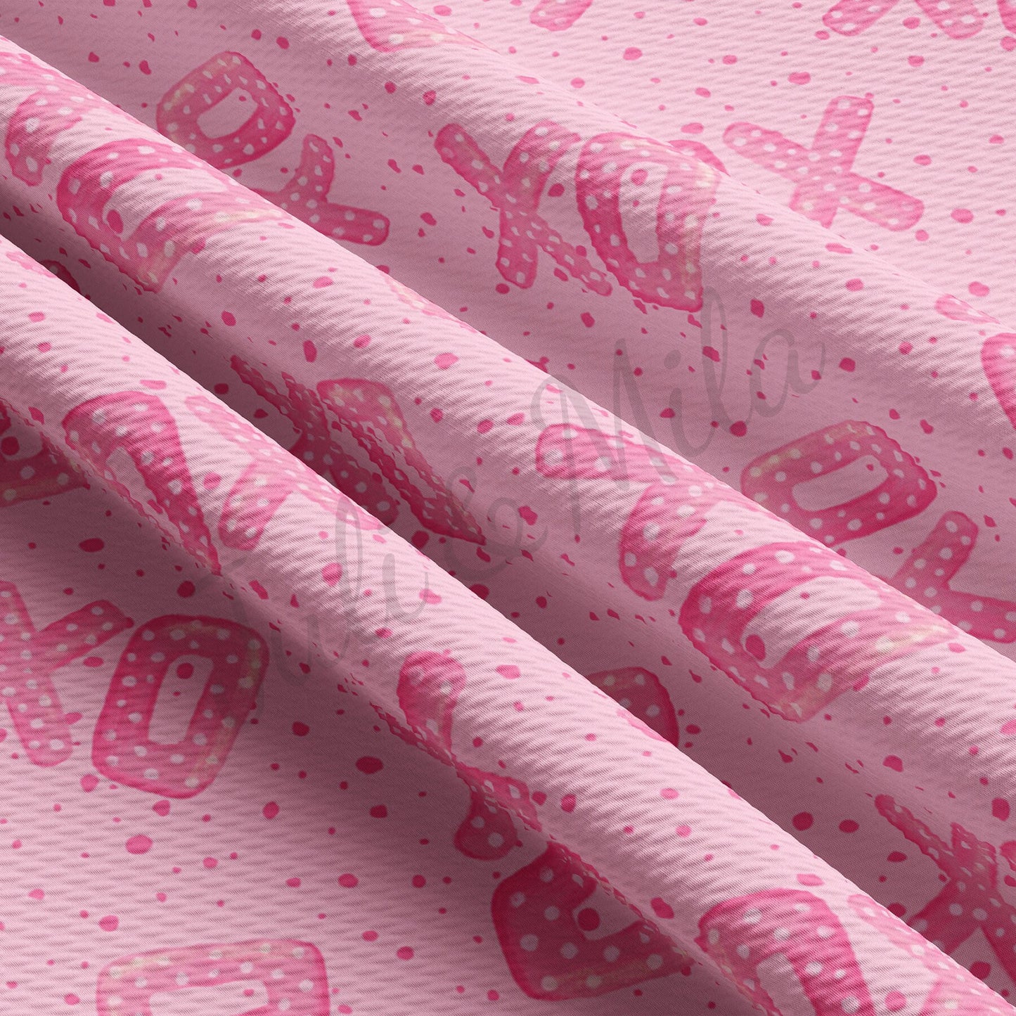 Valentines Day  Bullet Textured Fabric  AA1348