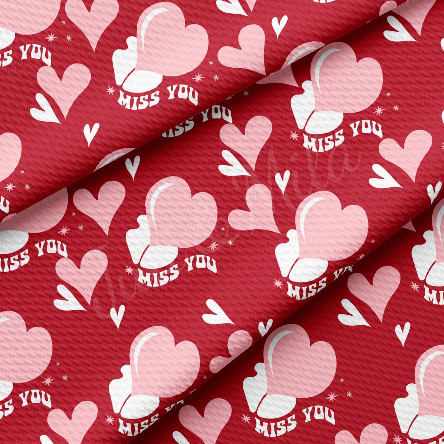 Valentines Day Bullet Textured Fabric  AA1332