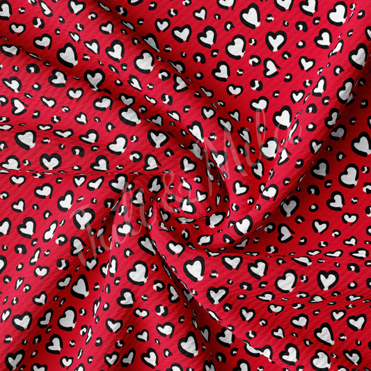 Valentines Day  Bullet Textured Fabric AA1318