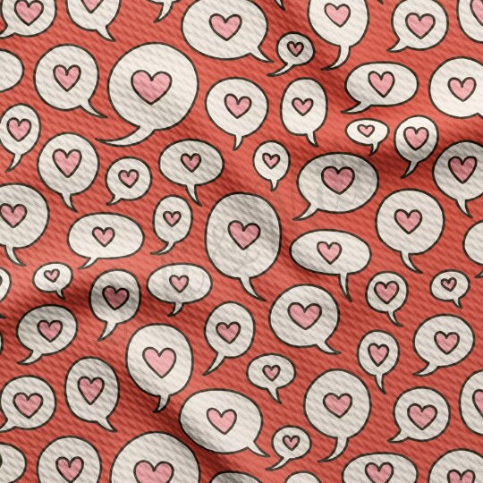 Valentines Day Bullet Textured Fabric 1