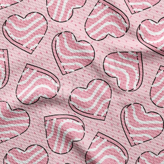 Valentines Day Bullet Textured Fabric 1