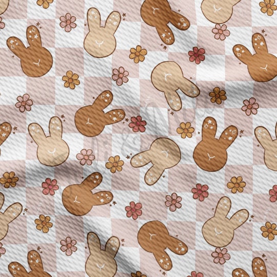 Easter Liverpool Bullet Textured Fabric by the yard 4Way Stretch Solid Strip Thick Knit Jersey Liverpool Fabric13