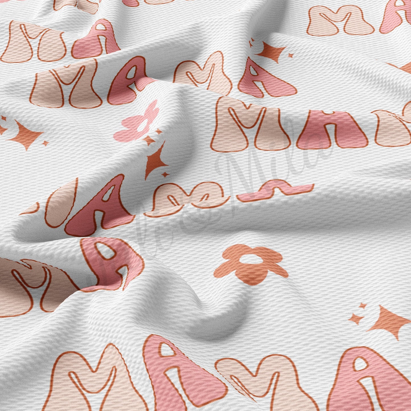 Mama  Bullet Textured Fabric  AA1395