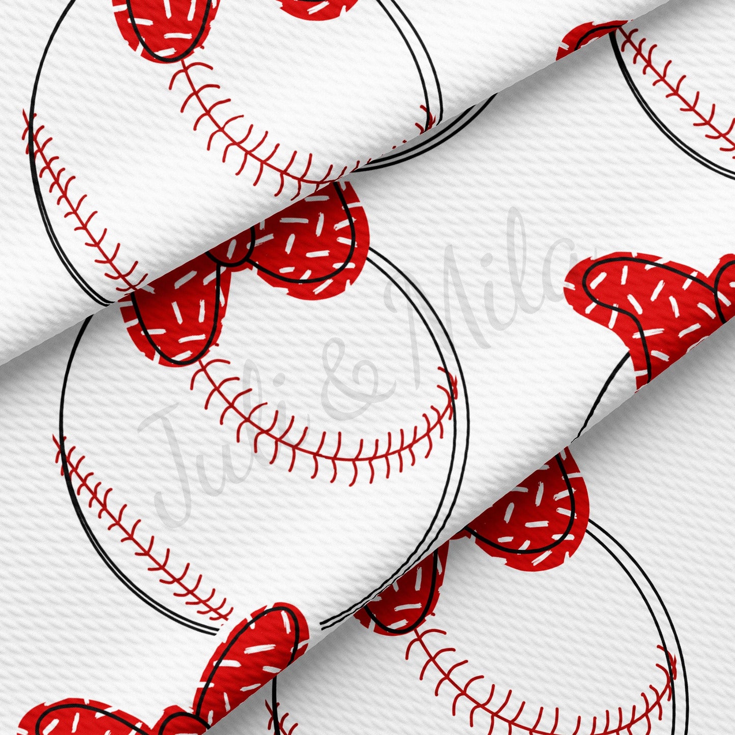 Baseball Bullet Textured Fabric AA1416