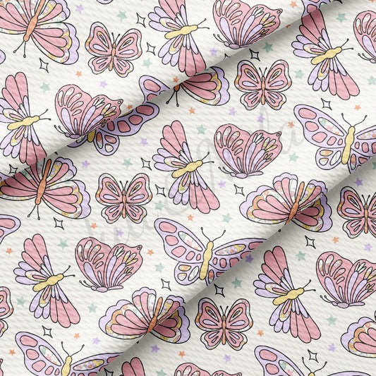 Butterfly Bullet Textured Fabric AA1419