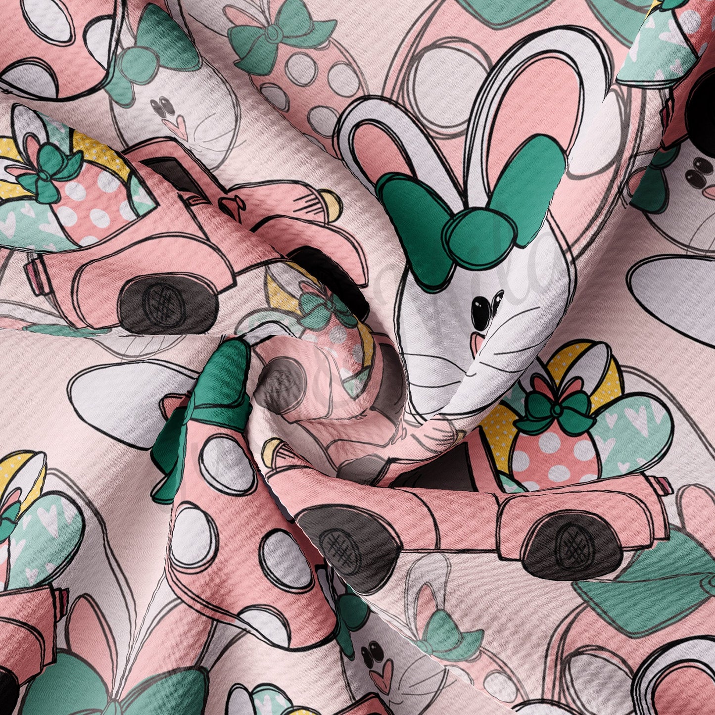 Easter Bullet Textured Fabric  AA1432
