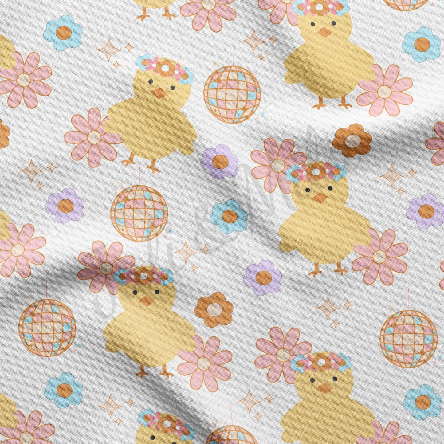 Easter Bullet Textured Fabric AA1378