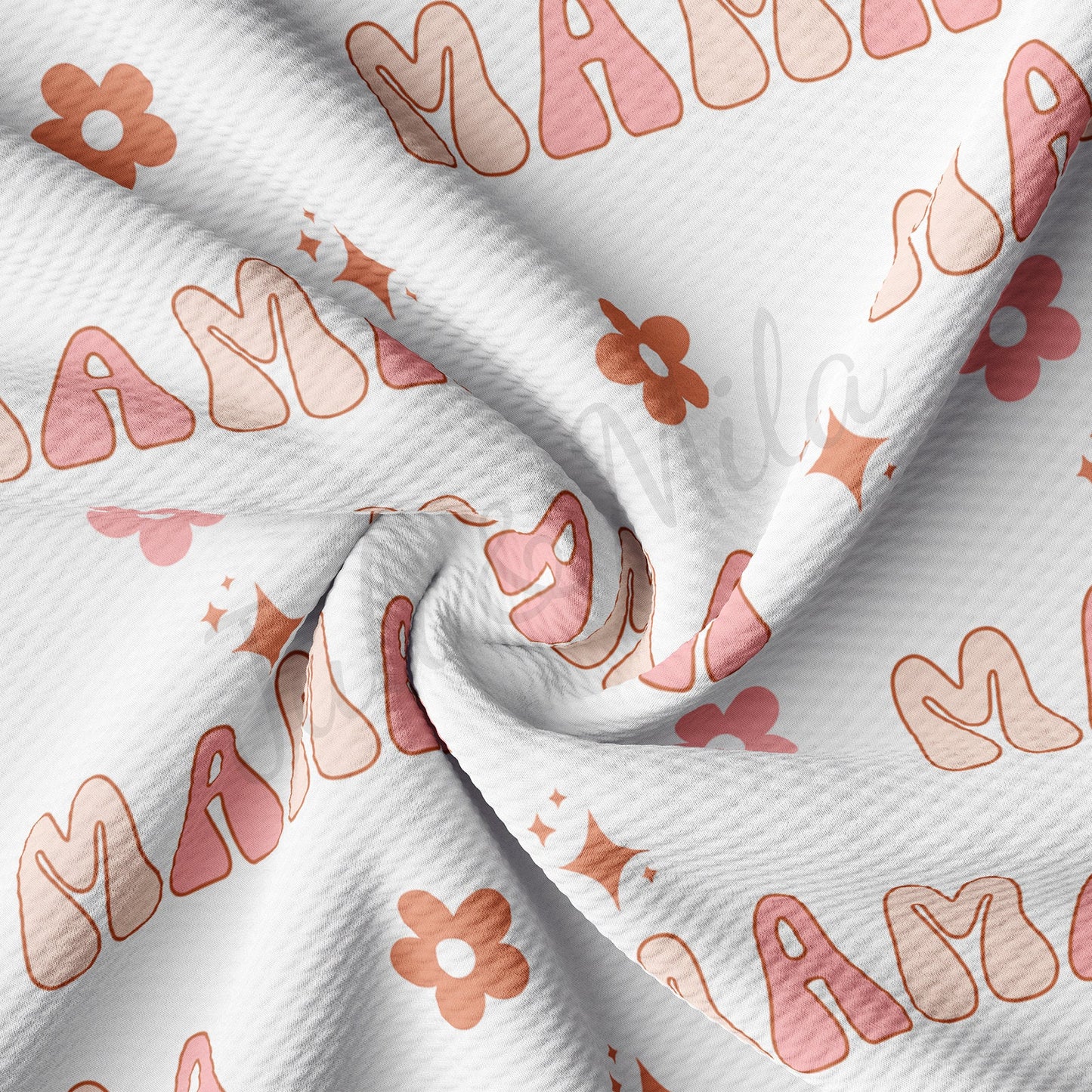 Mama  Bullet Textured Fabric  AA1395