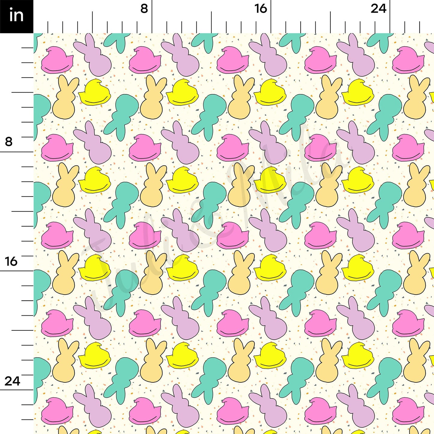 Easter Bullet Fabric AA1403