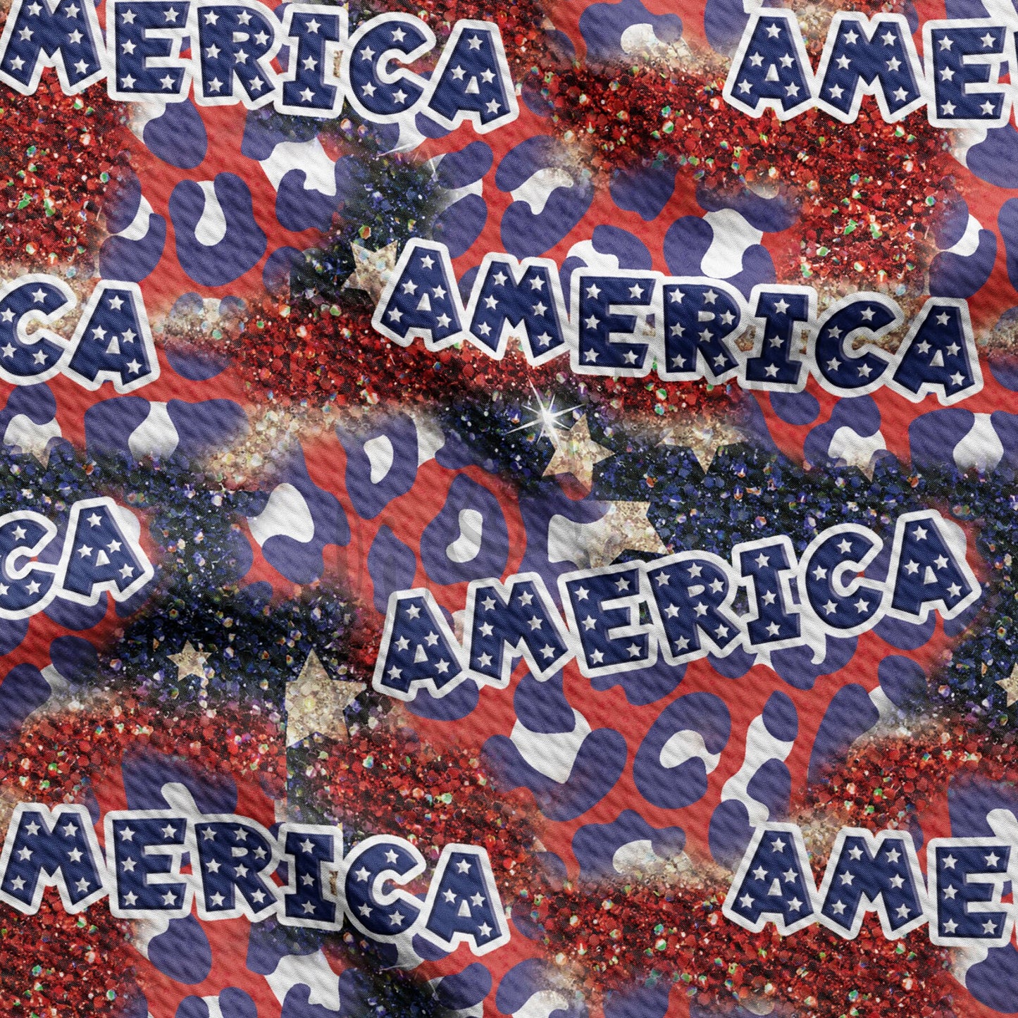 Patriotic 4th of July  Fabric AA1412