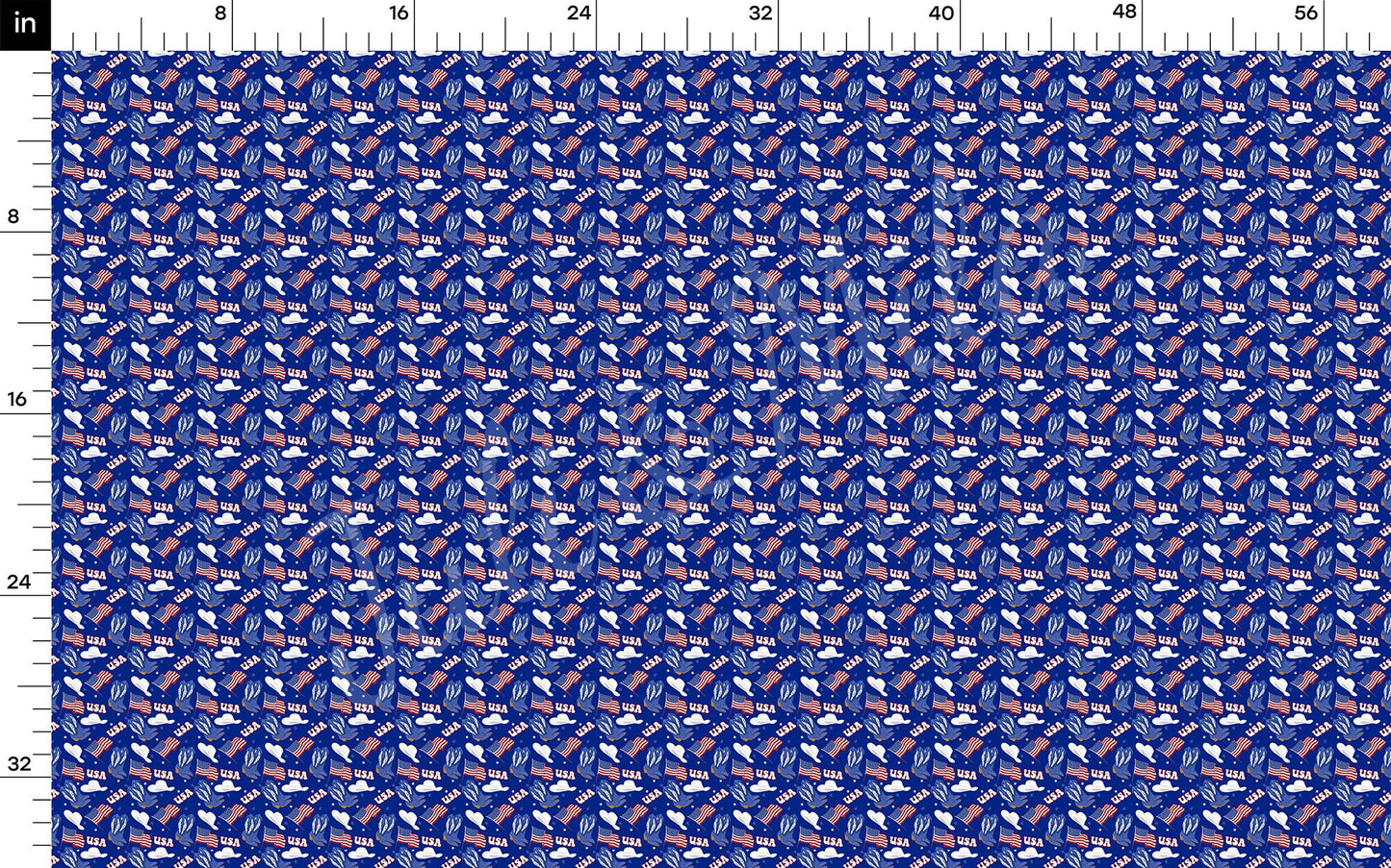 Patriotic Bullet Textured Fabric  AA1477