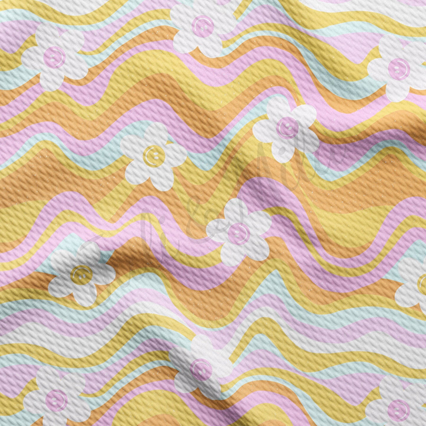 Floral Bullet Textured Fabric AA1498