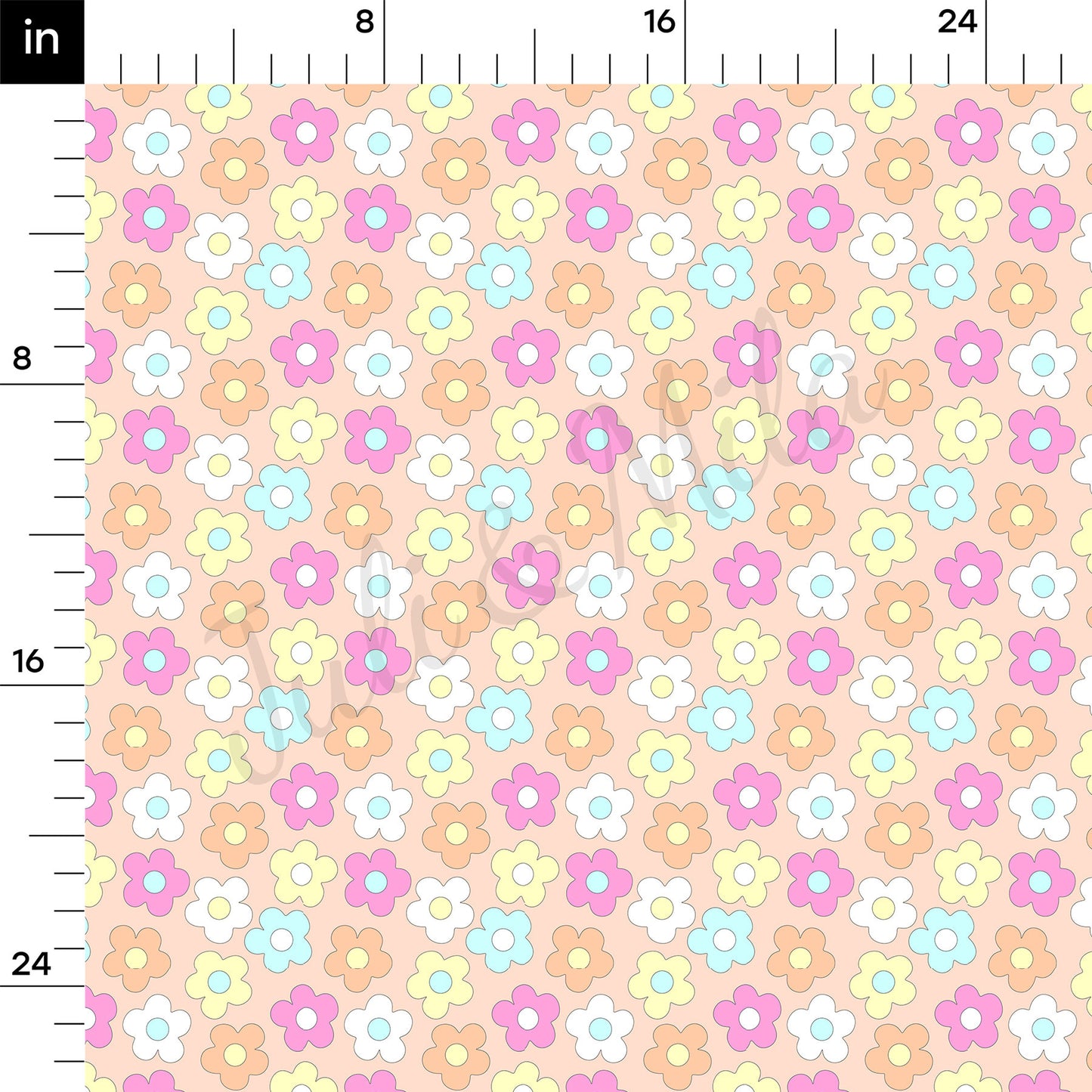 Floral  Bullet Textured Fabric AA1500