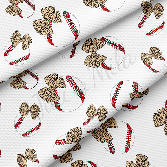 Baseball  Bullet Textured Fabric AA1506