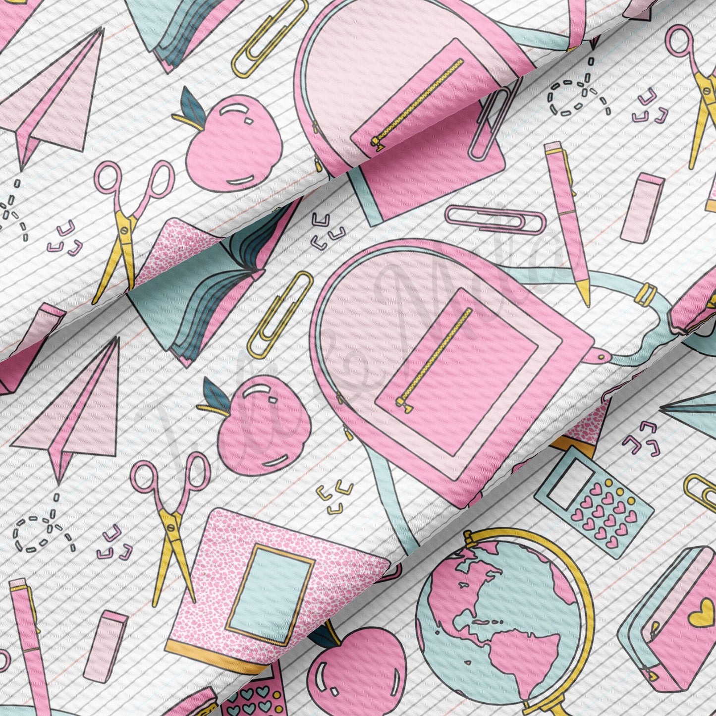 Back to School  Bullet Textured Fabric AA1523