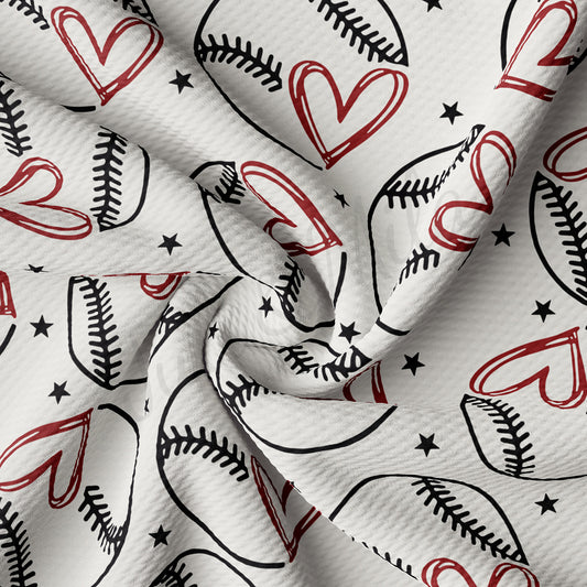 Baseball Bullet Textured Fabric AA1550