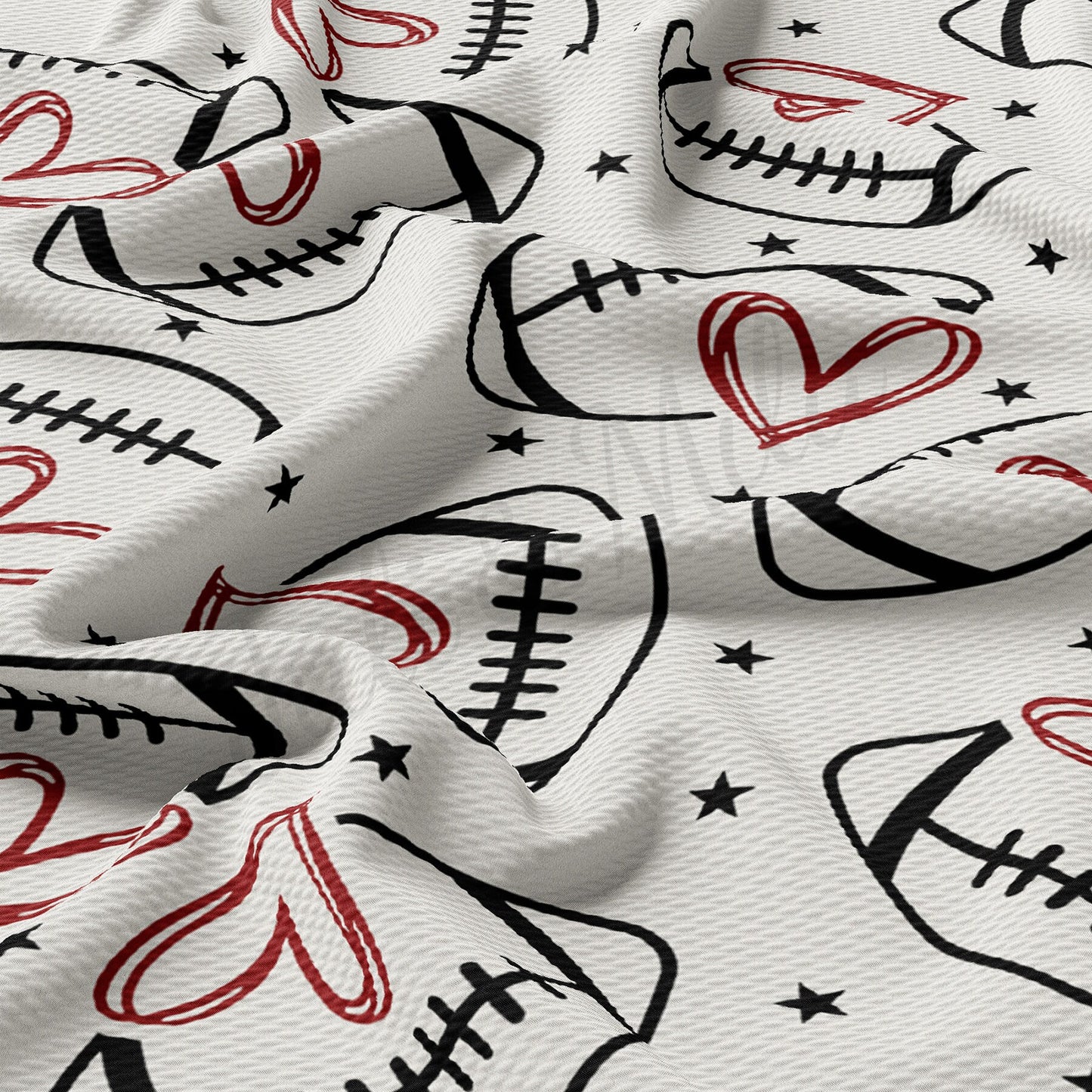 Football Bullet Textured Fabric AA1554