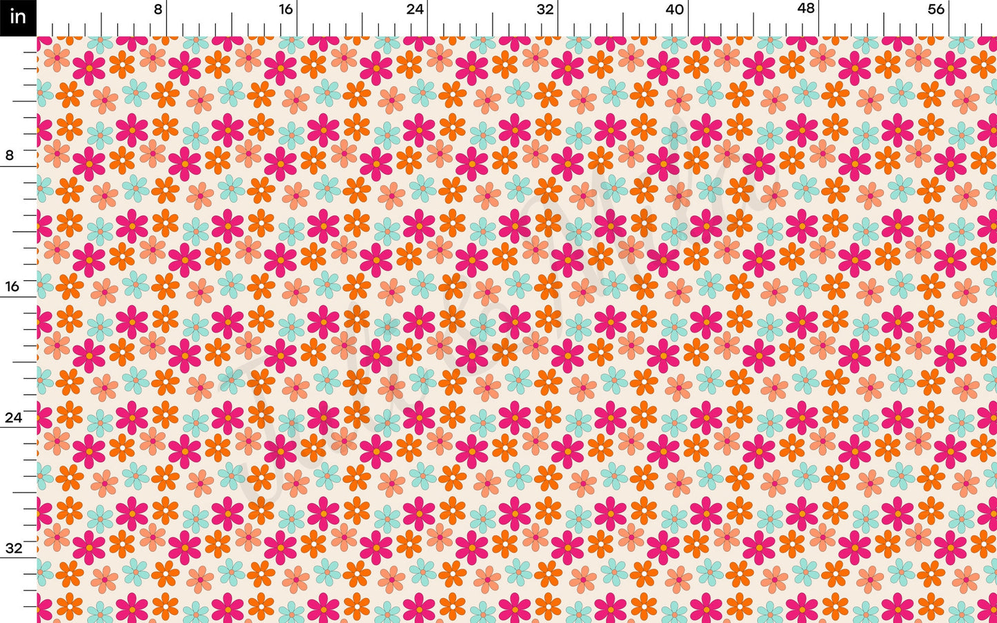 Floral  Bullet Textured Fabric by the yard AA1570