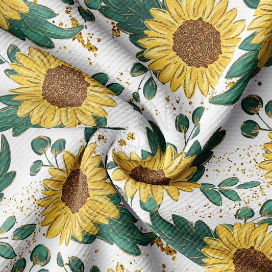 Floral  Bullet Textured Fabric by the yard AA1588