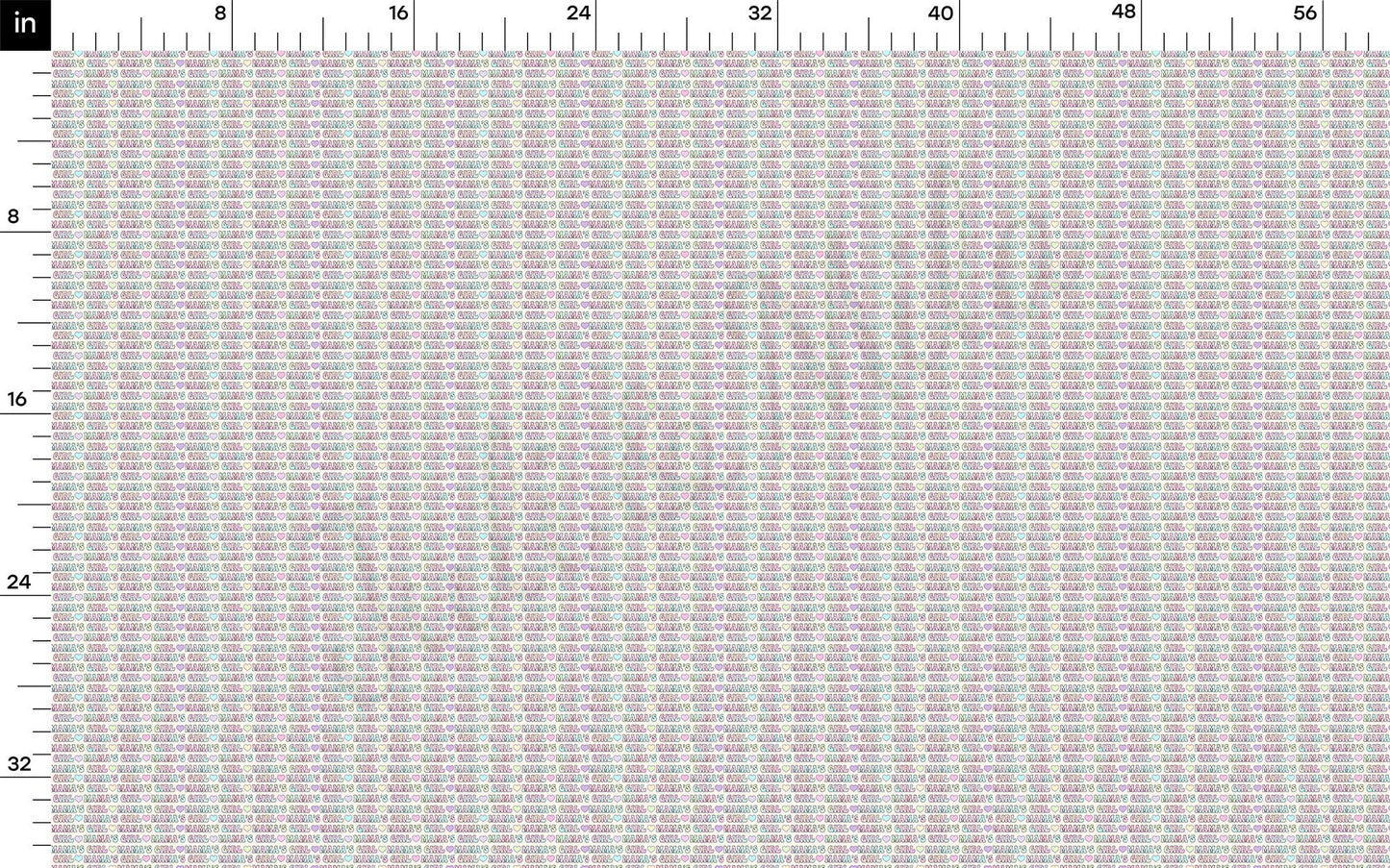 Mamas Girl Bullet Textured Fabric  Mothers Day AA1598