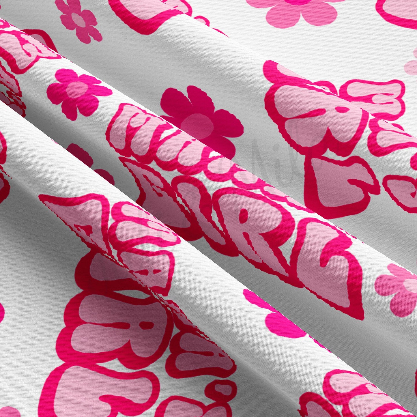 Mamas Girl  Bullet Textured Fabric  AA1599