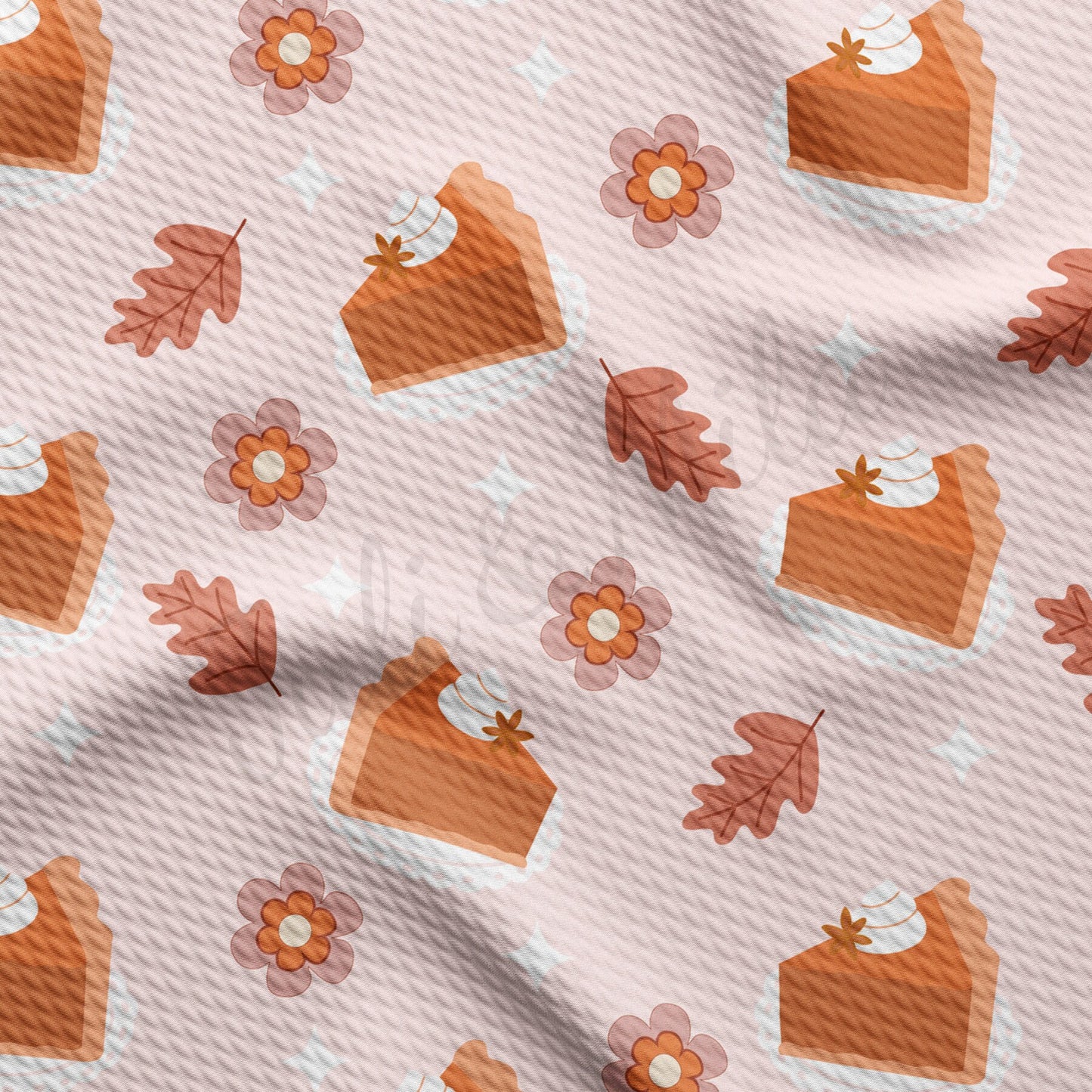 Fall Thanksgiving Pumpkin  Bullet Textured Fabric by the yard AA1619