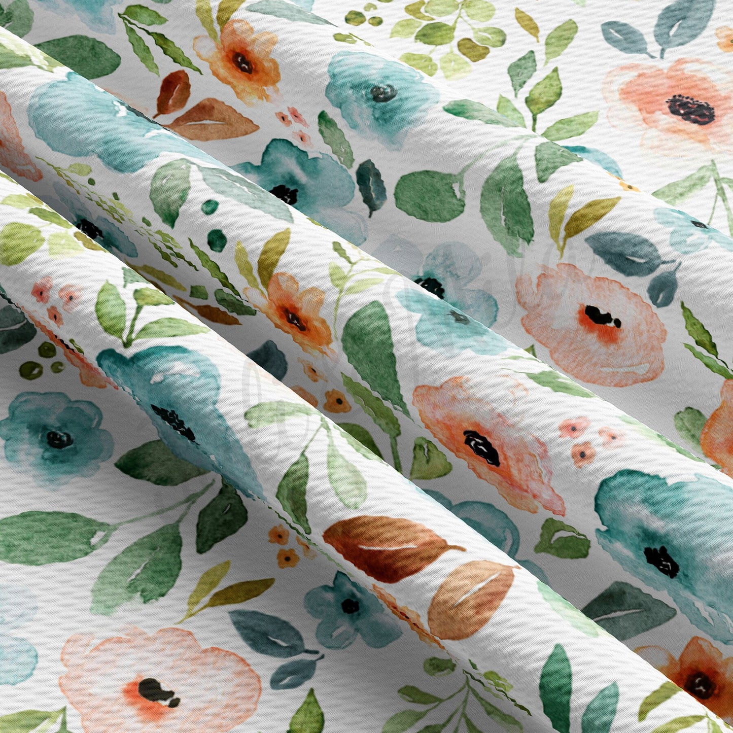 Floral l Bullet Textured Fabric by the yard AA1639