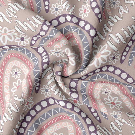 Mamas Mini Double Brushed Polyester Fabric DBP1602