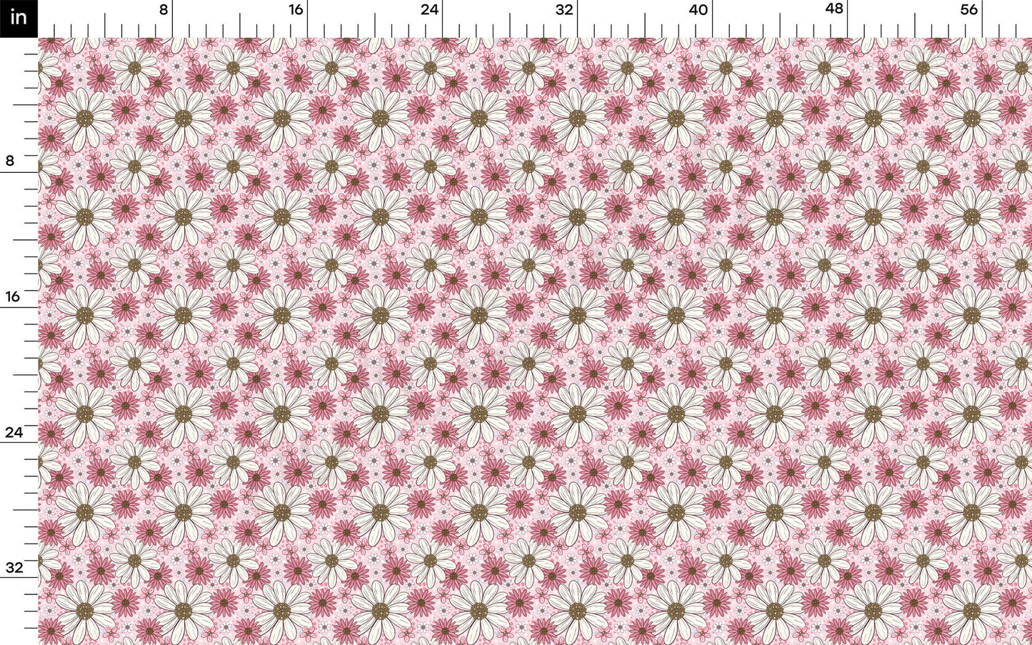Floral  Double Brushed Polyester Fabric DBP1616