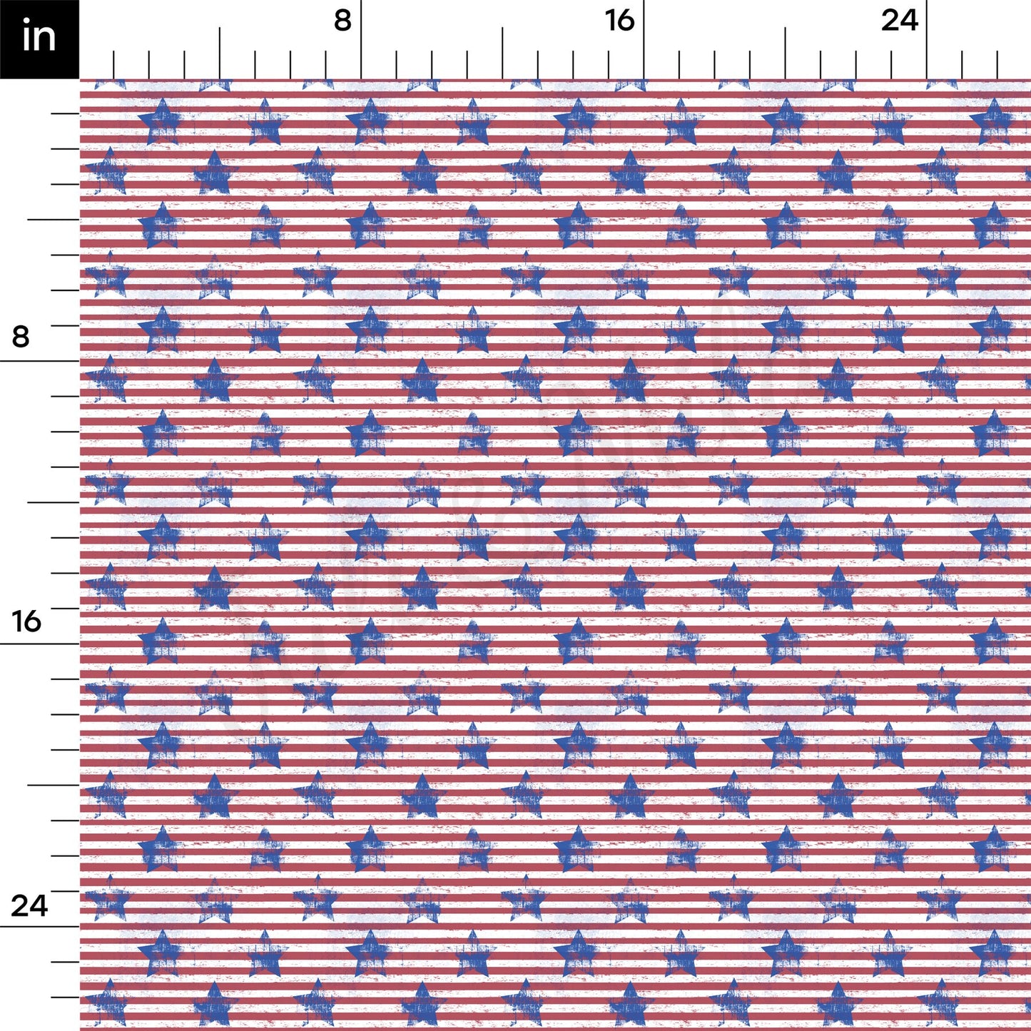 4th of July Fabric Double Brushed Polyester DBP1625