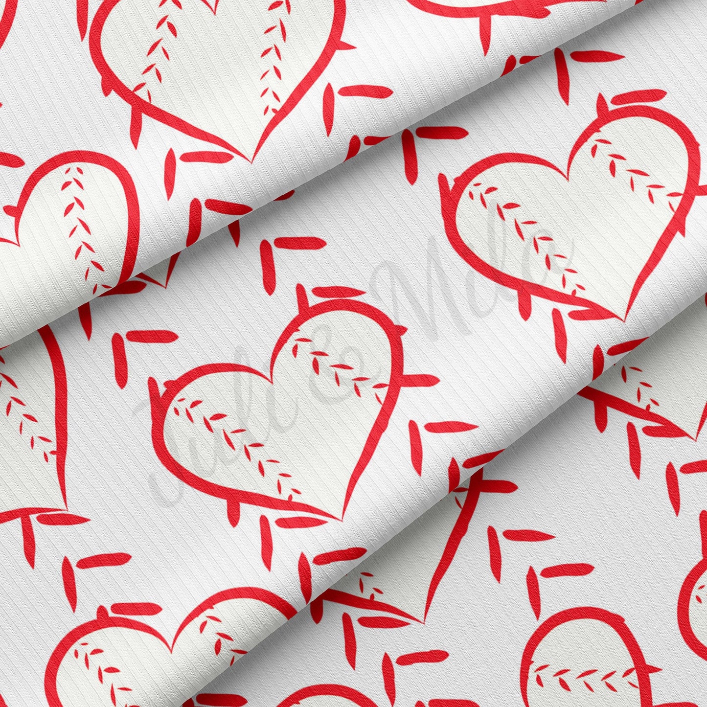 Baseball Rib Knit Fabric RBK1553