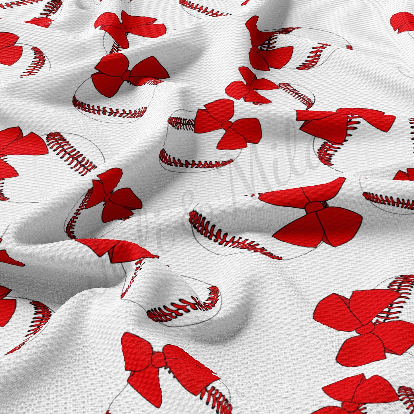 Baseball  Bullet Textured Fabric AA1483