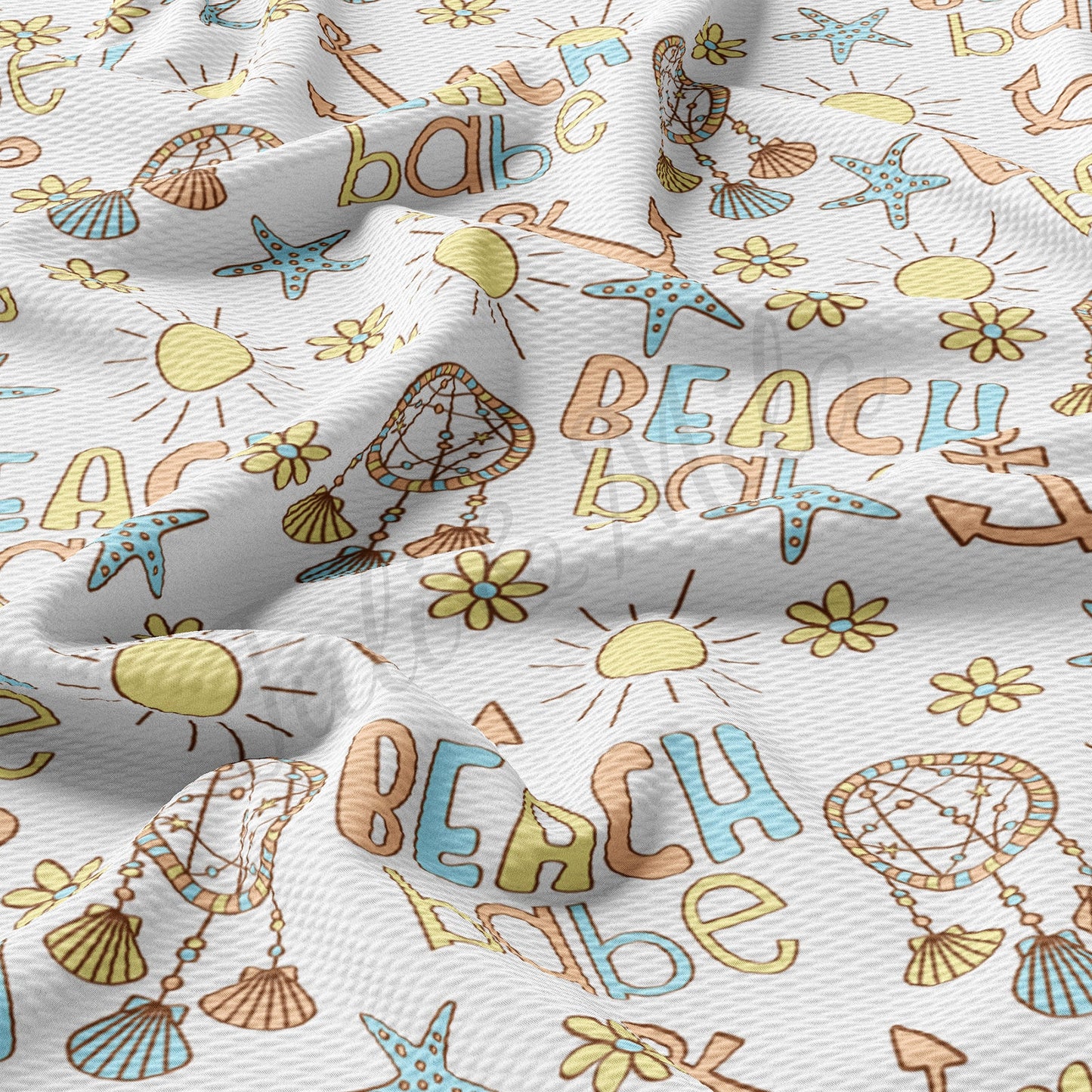 Beach Babe Bullet Textured Fabric AA1487