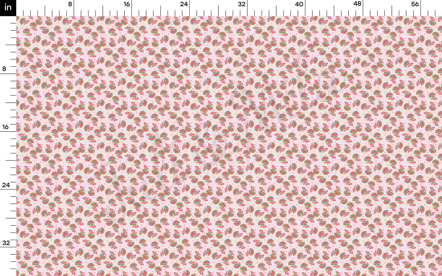 One in a Melon Bullet Fabric AA1517