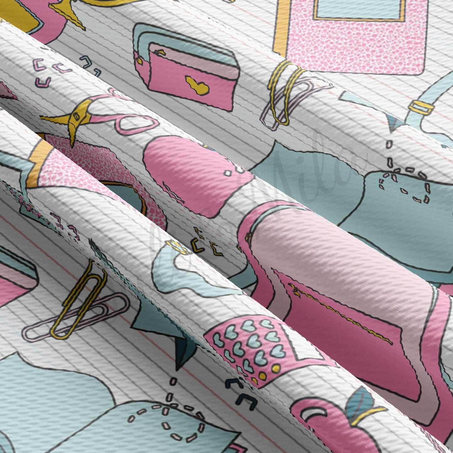 Back to School  Bullet Textured Fabric AA1523