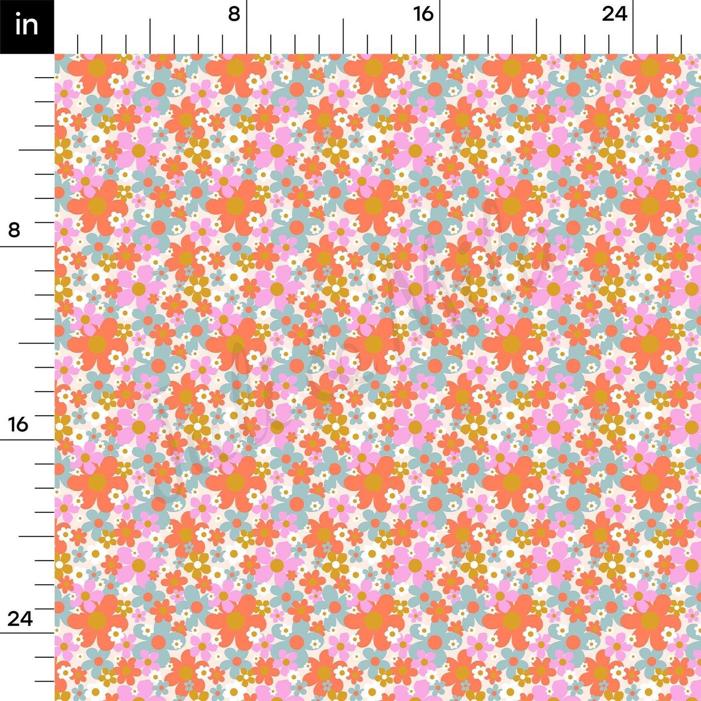 Floral  Bullet Textured Fabric  AA1538