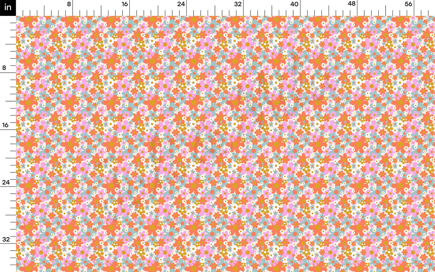 Floral  Bullet Textured Fabric  AA1538